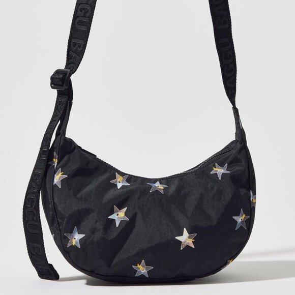 NWT Baggu Small Crescent Bag - Stars - Picture 1 of 8